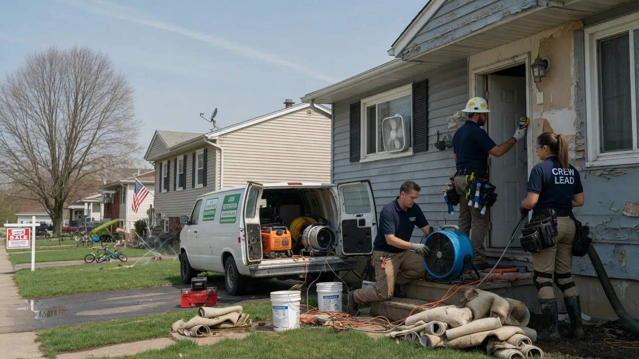 Flood Cleanup in Whitsett, NC near me