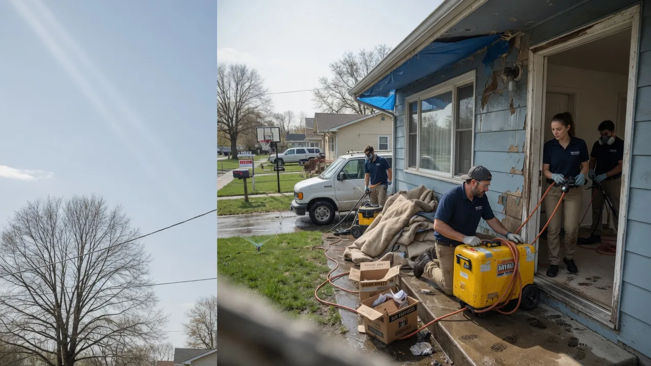 Basement Flood Cleanup in Whitsett, NC near me